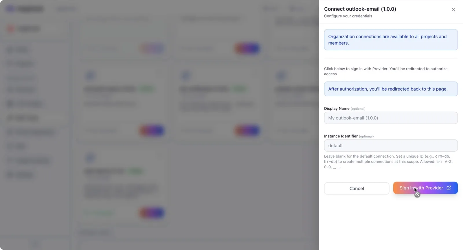 Microsoft's sign-in and consent screen listing the requested permissions